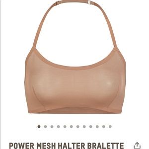 SKIMS Power Mesh Halter